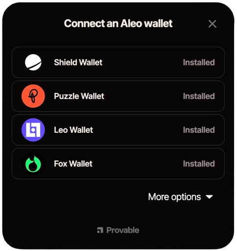 Connect Wallet Modal