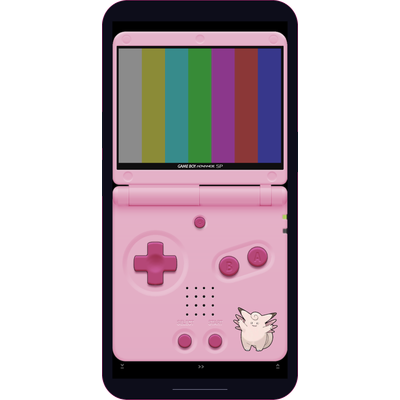 gba sp+ clefable nofilter