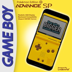 GBA SP [XL] Pokemon Series