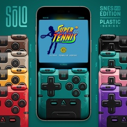 SNES Solo Plastic Black
