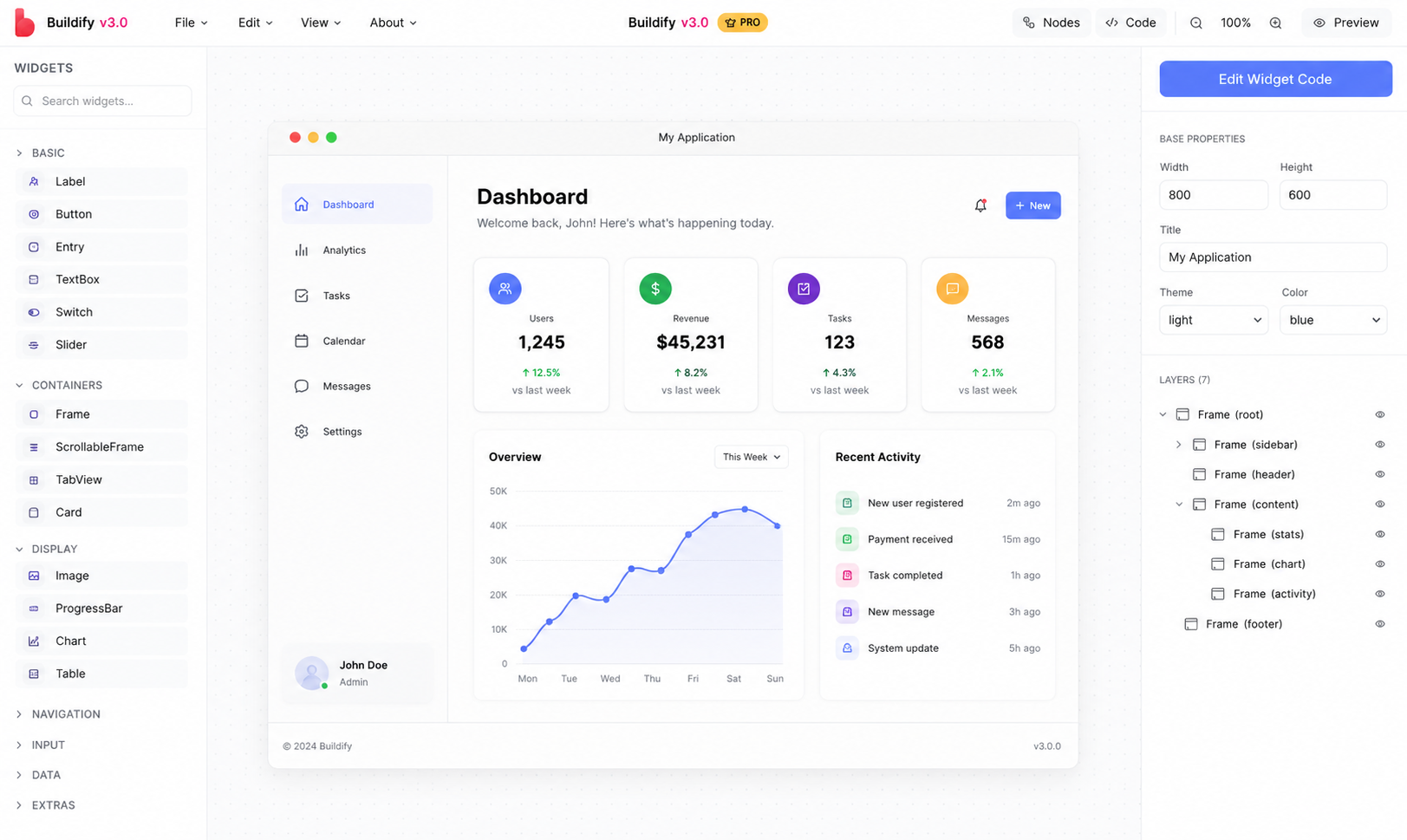 Buildfy Studio — Node System