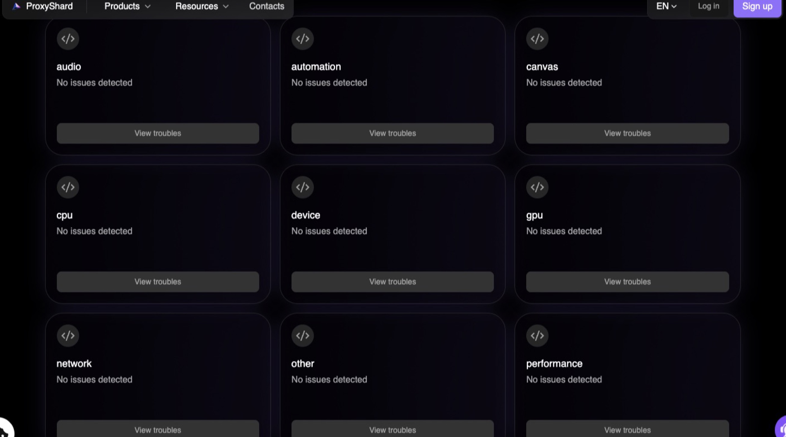 ProxyShard browser checker