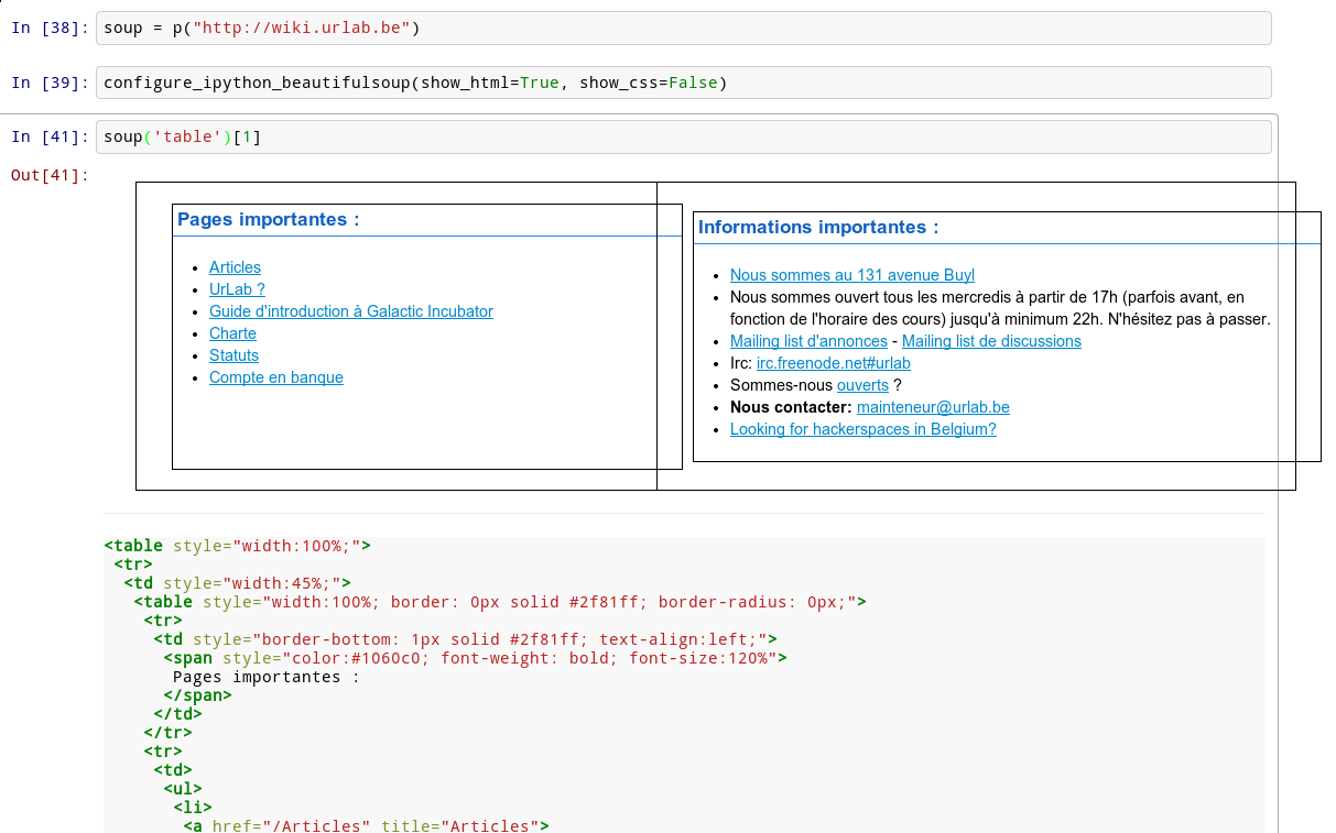 GitHub - MattDMo/ipython-beautifulsoup: Pretty HTML/XML rendering with ...