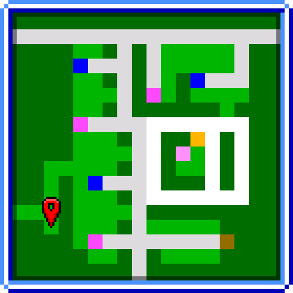 Map showing Pam Note