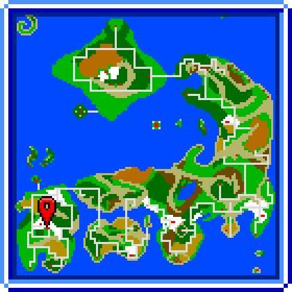 Map showing Etroit