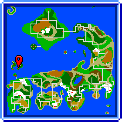Map showing Lamp