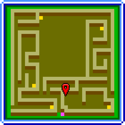 Map showing Mouse