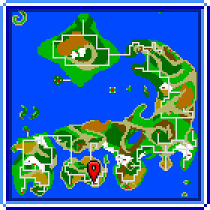 Map showing Pallas