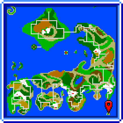 Map showing Dr. Watts