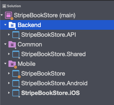 StripeBookStore Project Structure