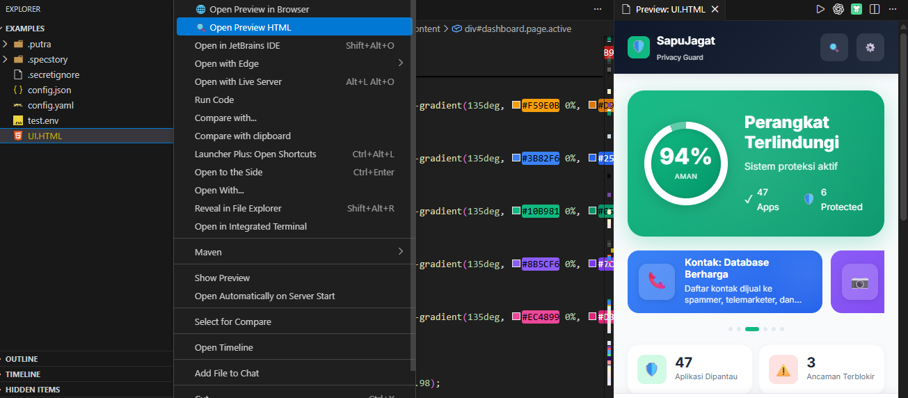 HTML Live Preview Pro Screenshot