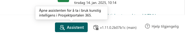 Prosjektportalen Assistent