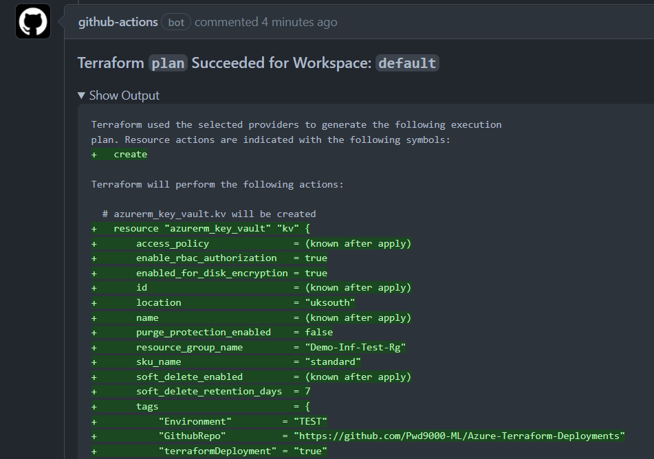 Github Pwd9000 Mlterraform Azurerm Tests Github Action Run Tests Against Terraform Modules 3265