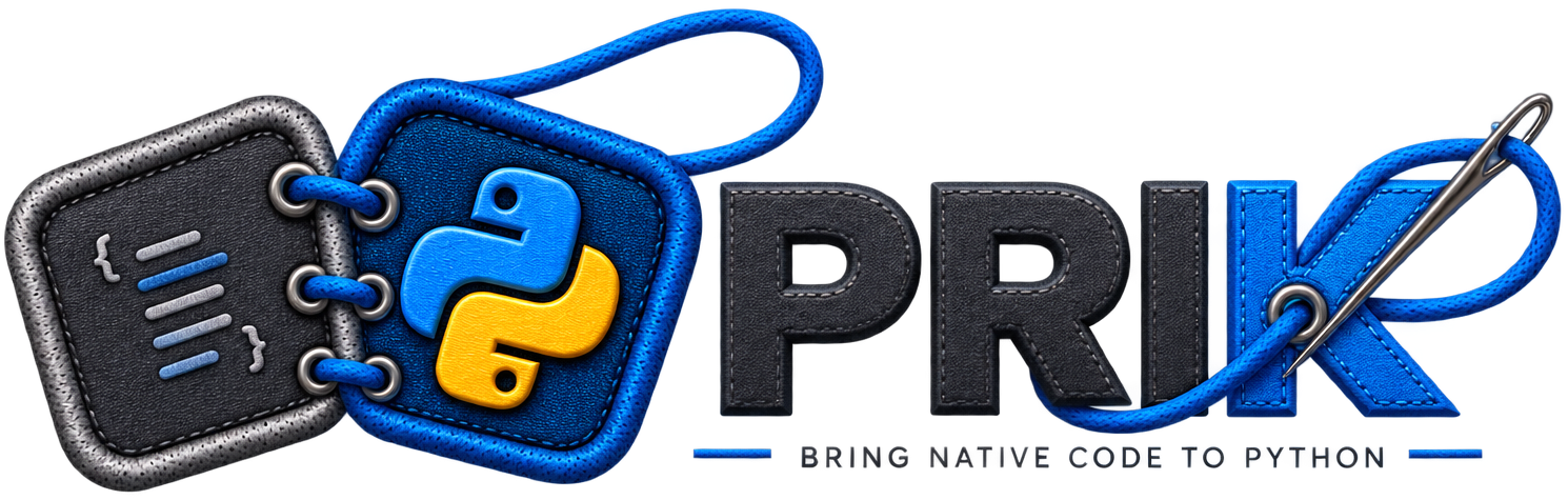 PRIK — Bring Native Code to Python