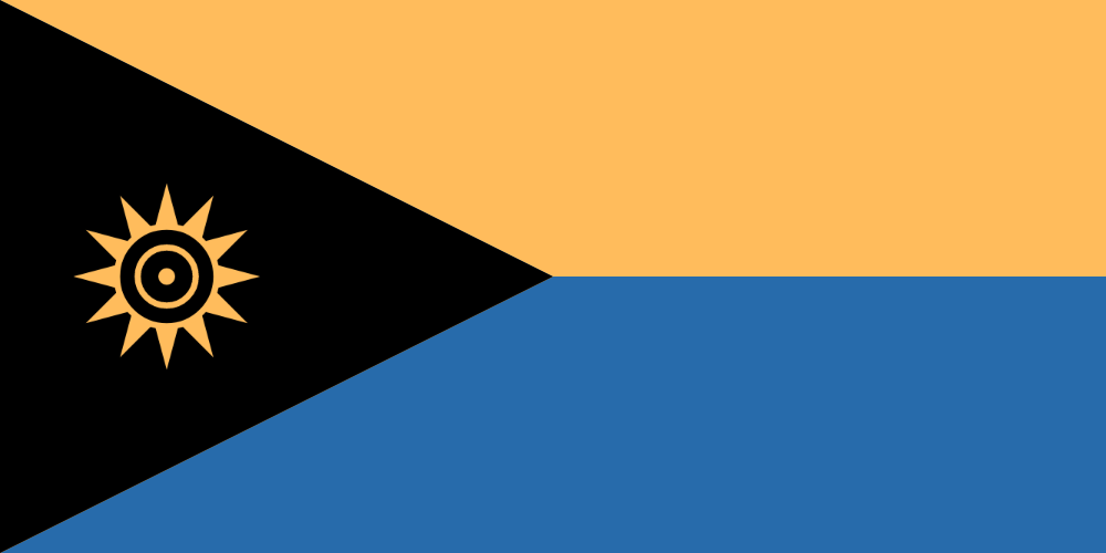 First redesign of Nordeste Independente's flag