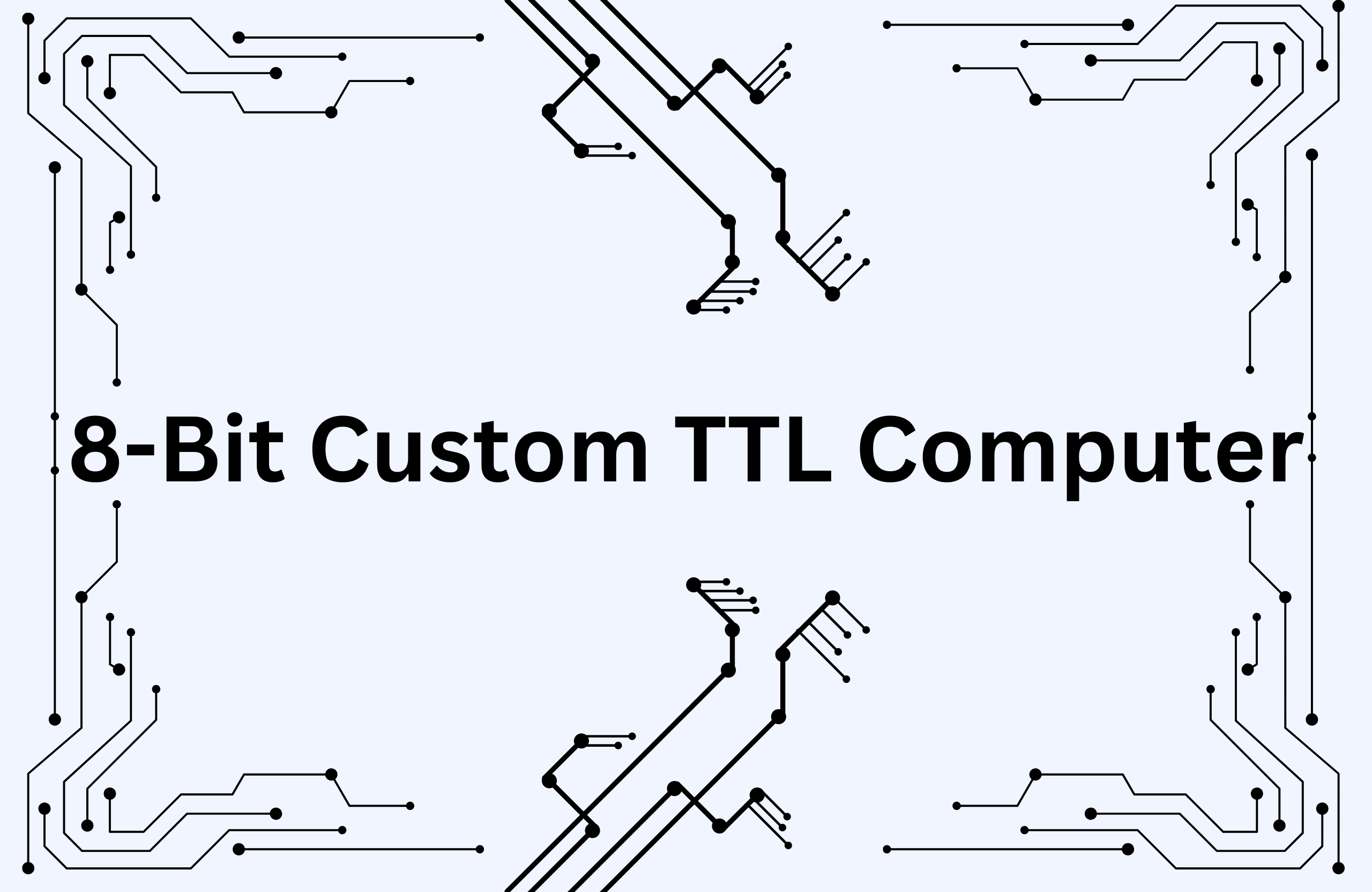 8-bit Custom TTL Computer