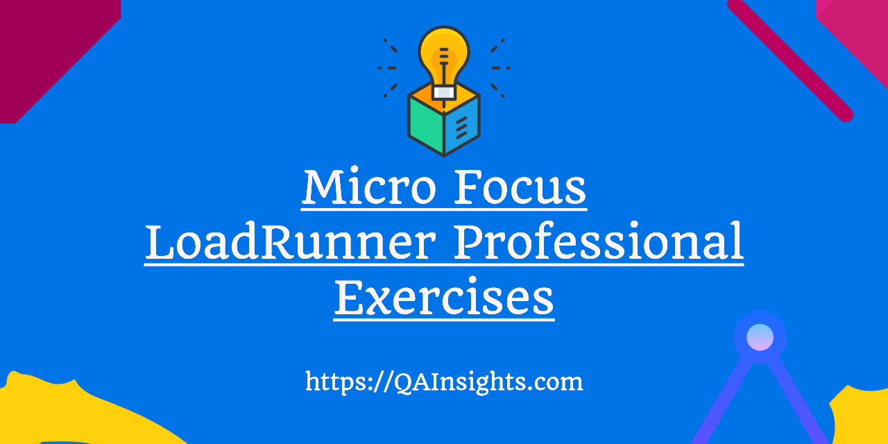 LoadRunner Exercises