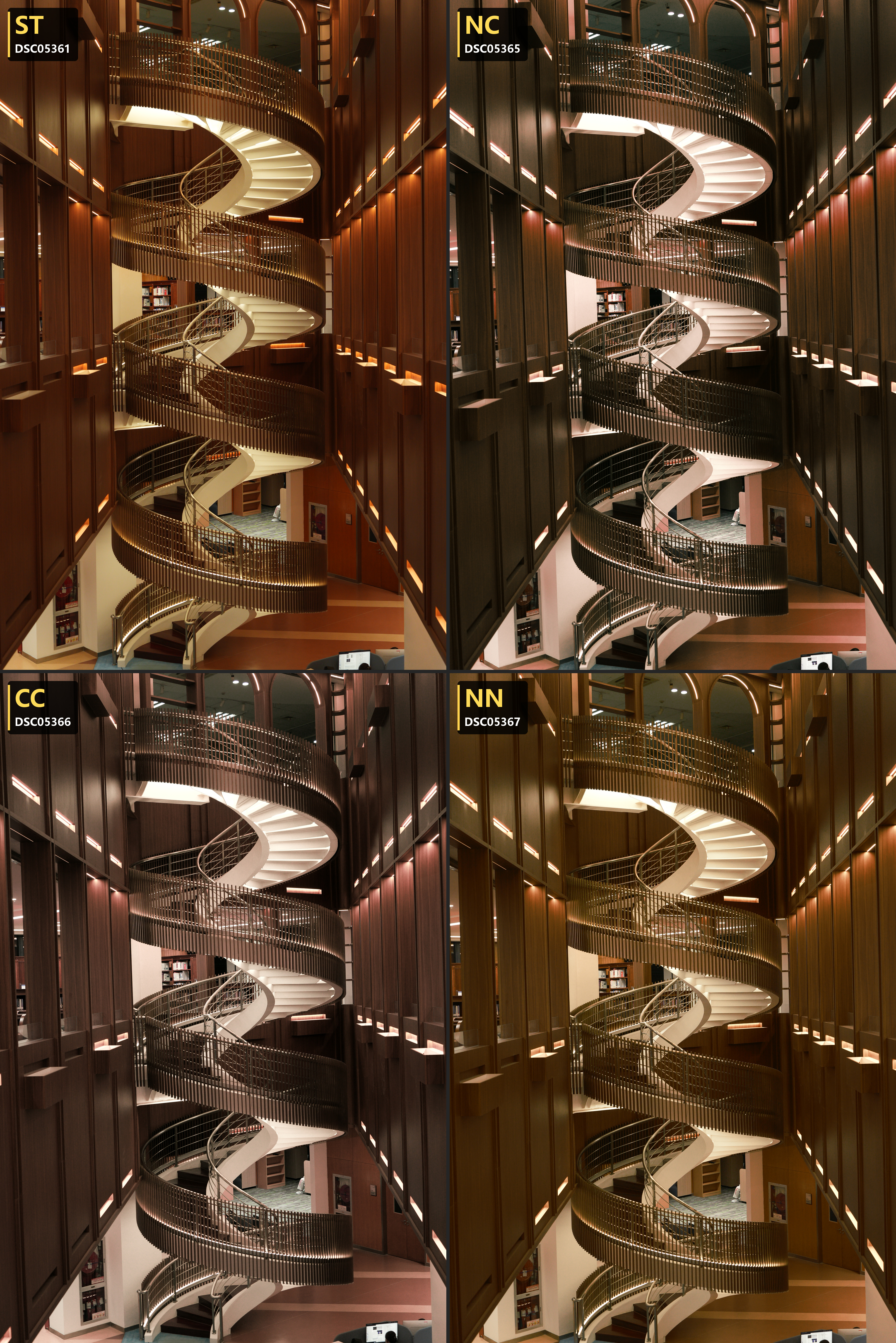 04 · Spiral staircase — ST / NC / CC / NN