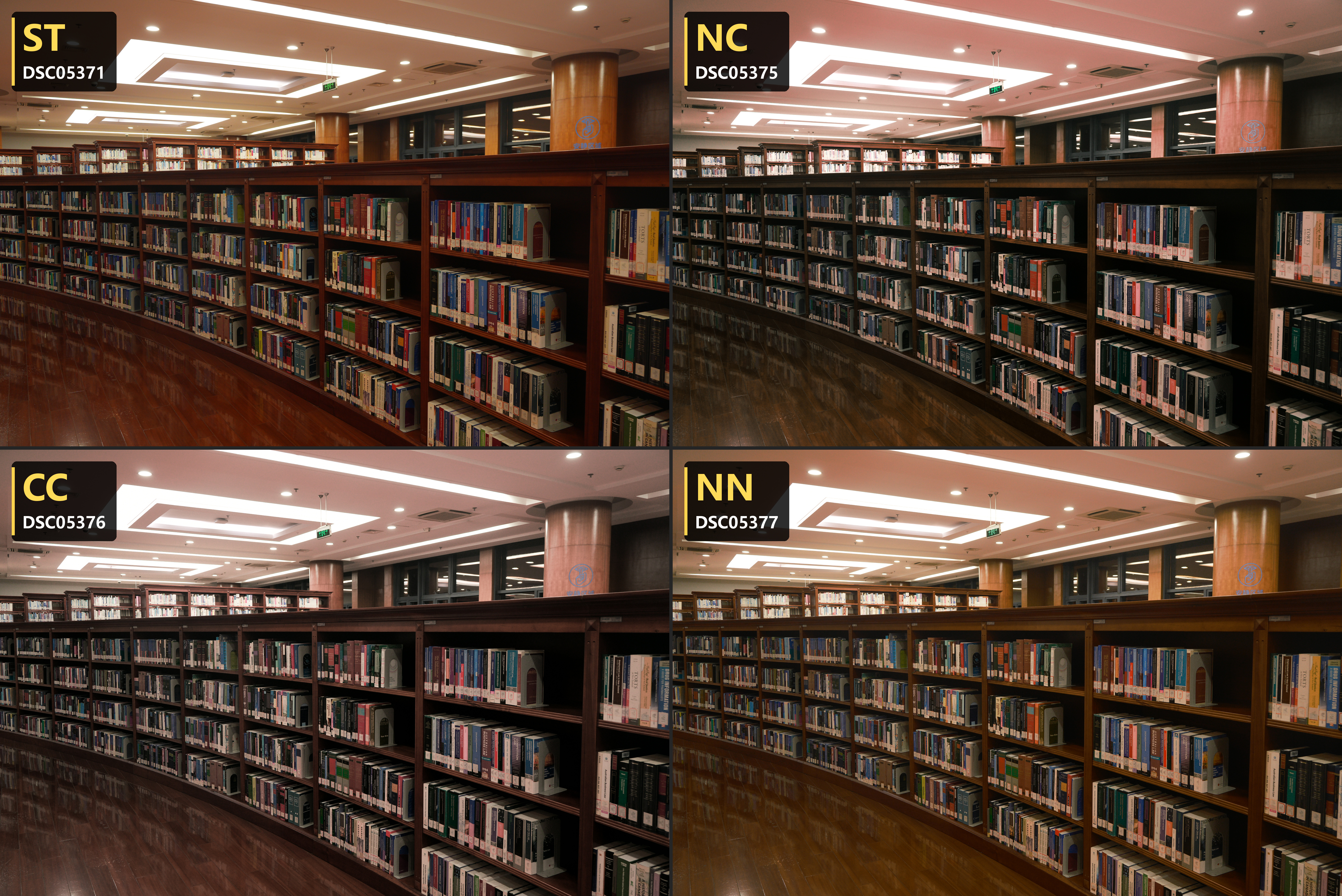 05 · Bookshelves — ST / NC / CC / NN