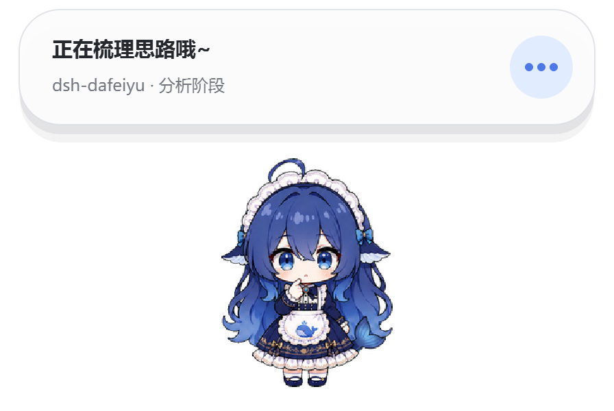 大肥鱼思考状态