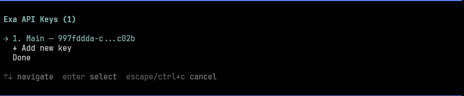 @qmahyar/pi-exa-search screenshot 1
