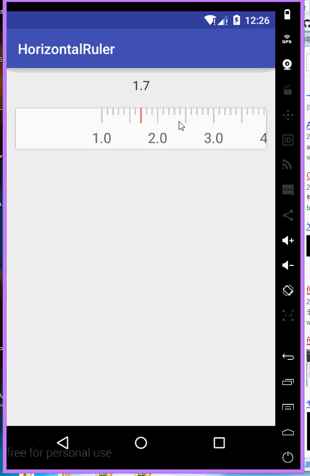 GitHub gybin02/rule_view 尺子布局