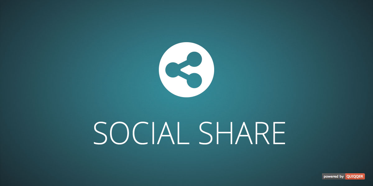 QUIQQER Social Share