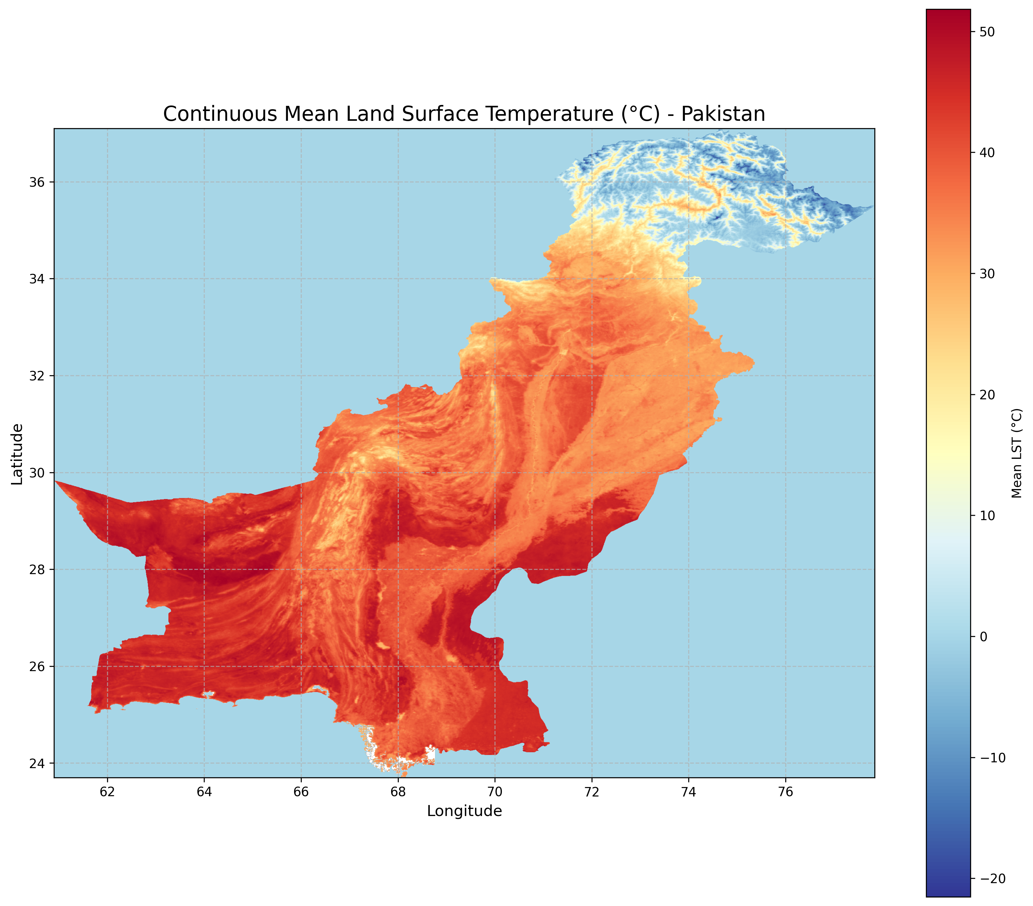 LST heatmap