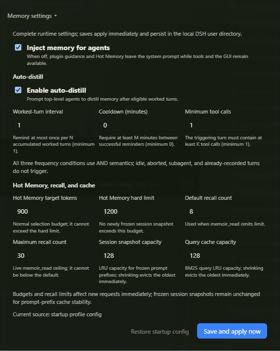 v0.5.4 complete live settings