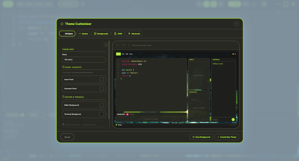 Theme Customizer