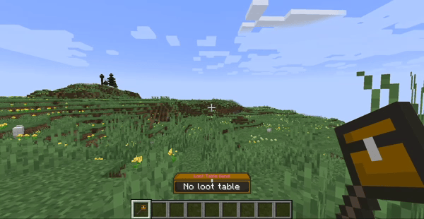Browse loot tables again