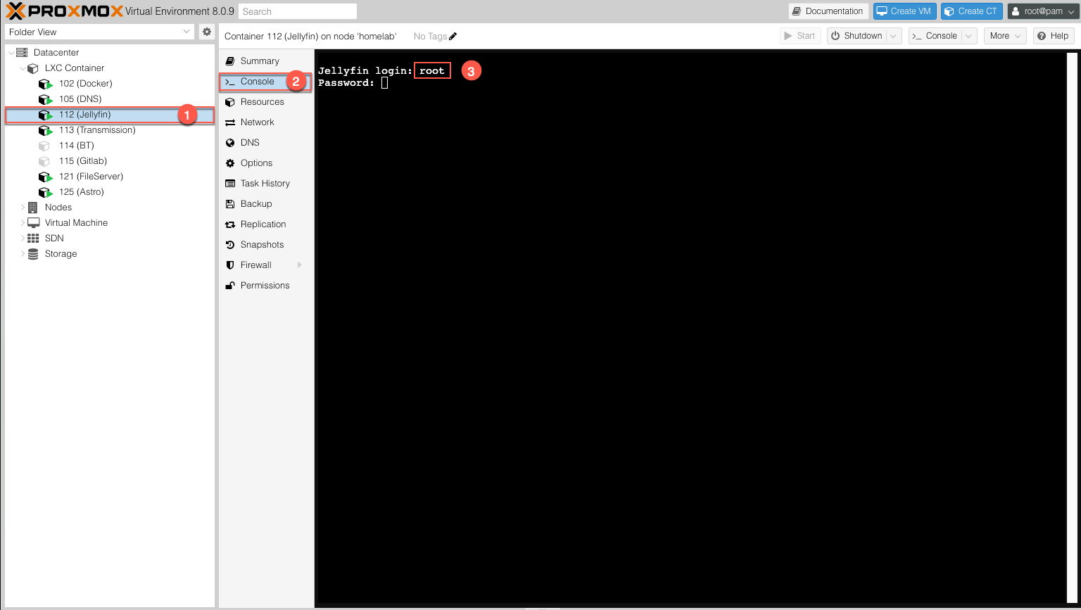 9.create-lxc-jellyfin-login