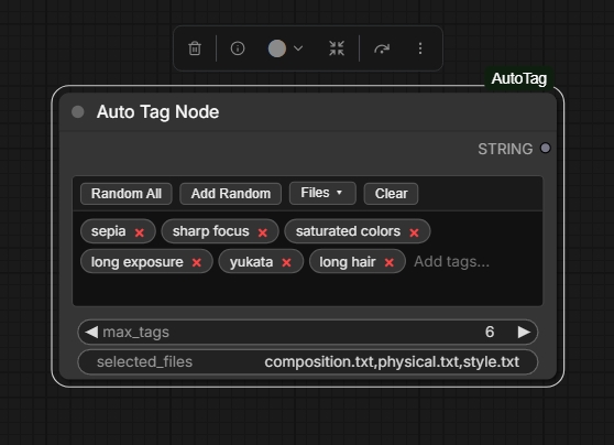 AutoTag Node Preview
