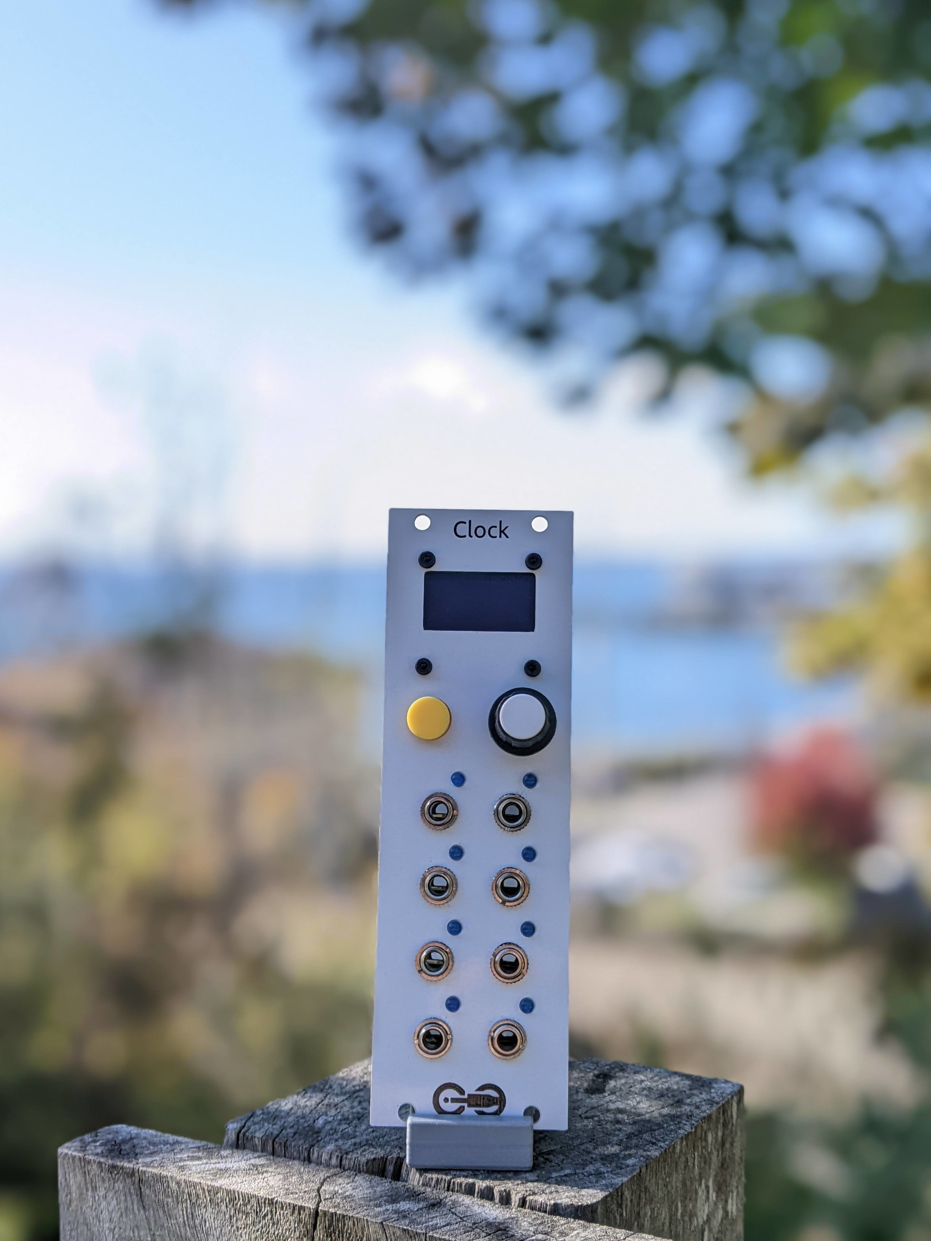 Clock Front, from the project README