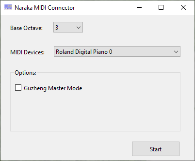 Naraka MIDI Connector