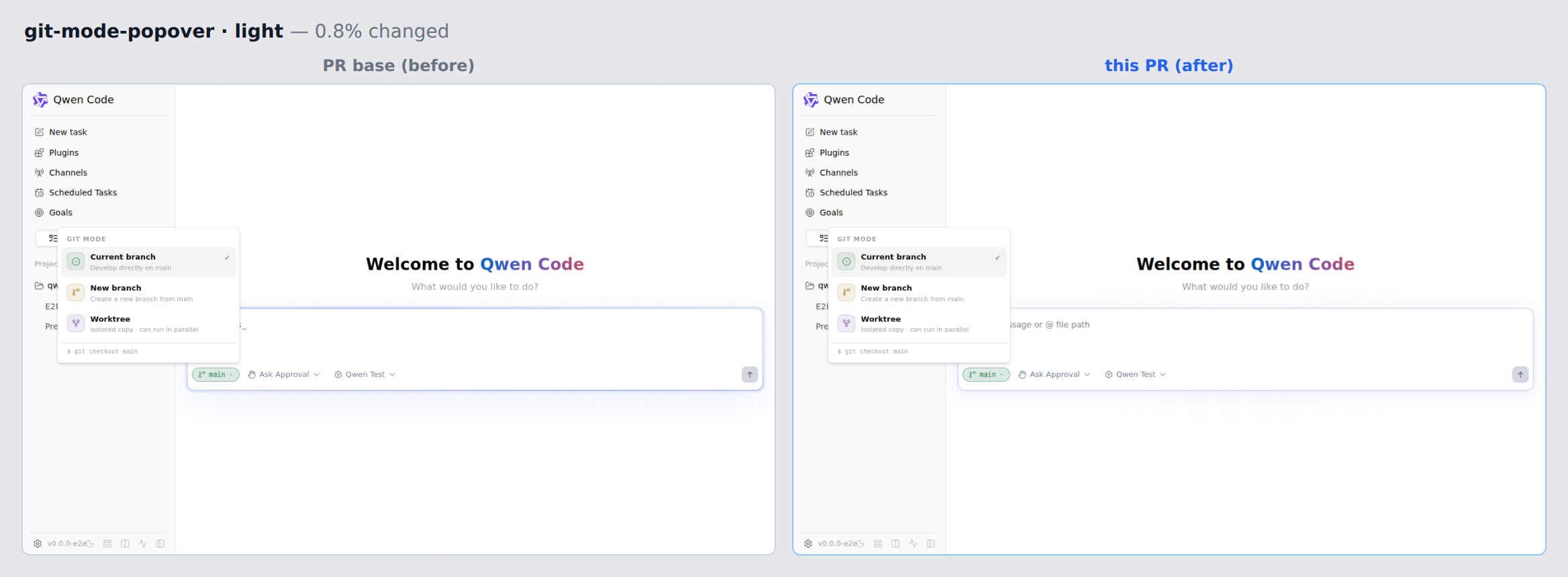 git-mode-popover-light before/after