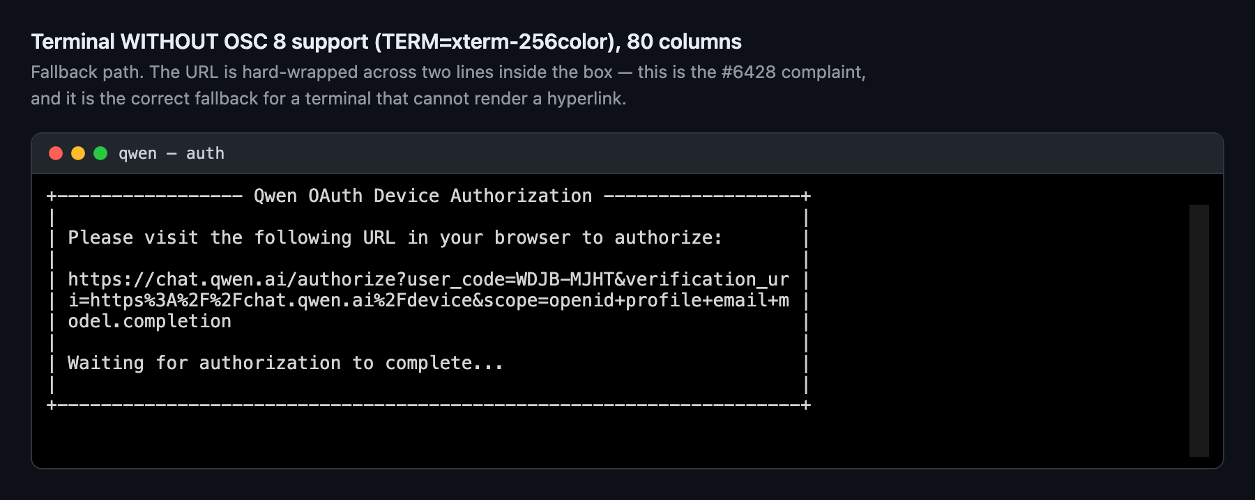 plain terminal