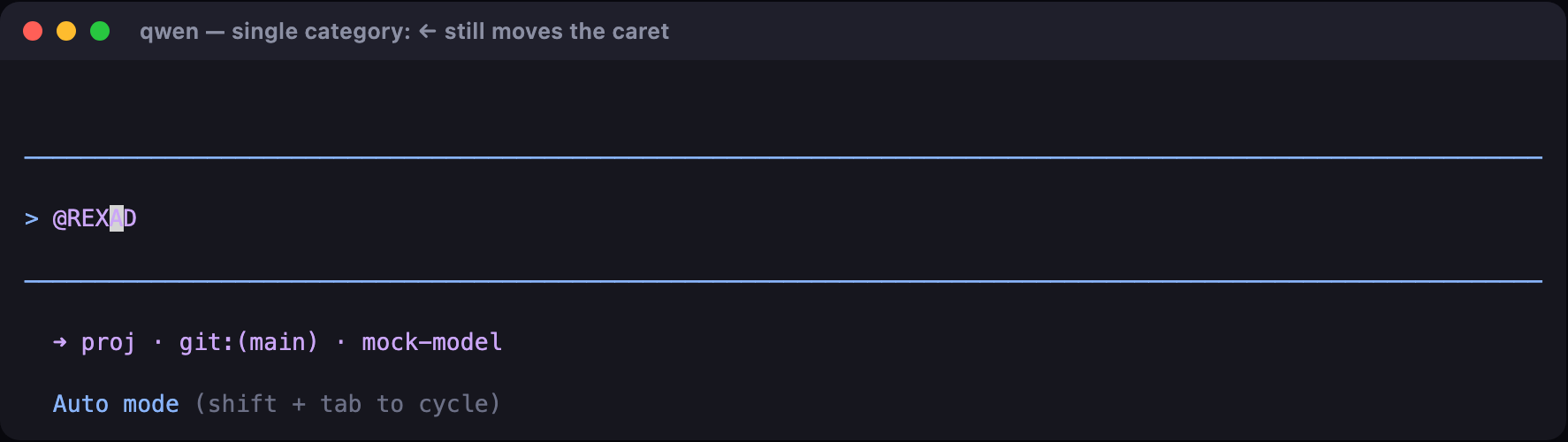Single category