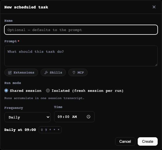 create form with reference bar