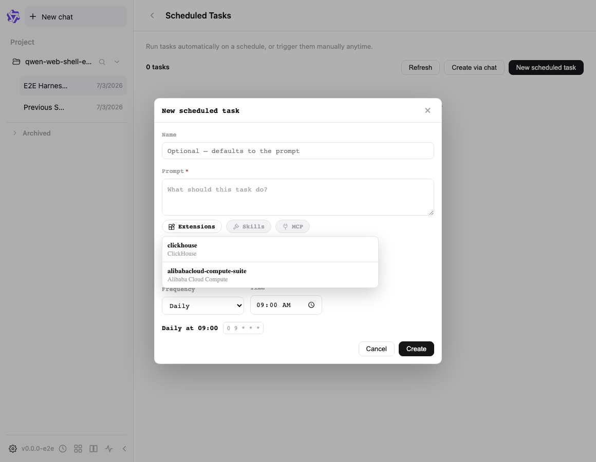 floating picker in light theme
