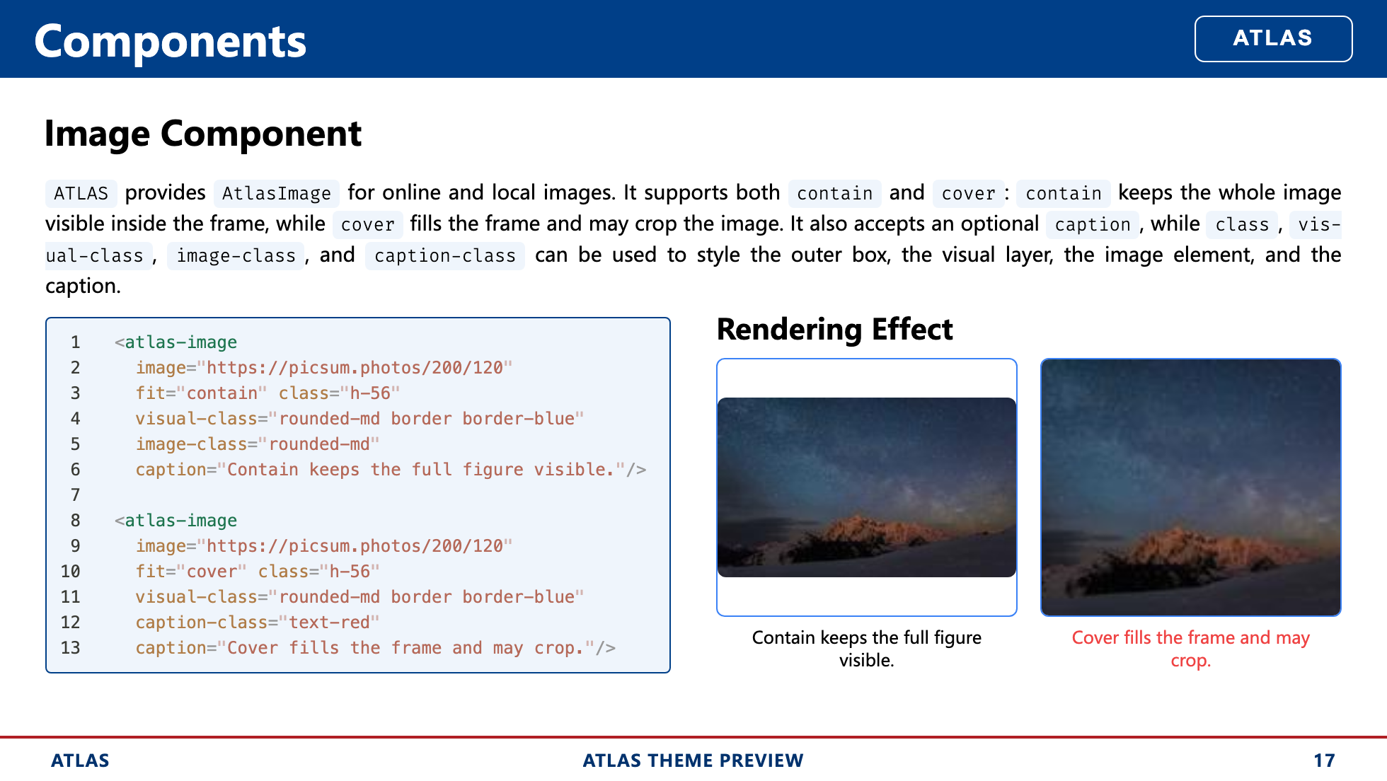 ATLAS media preview