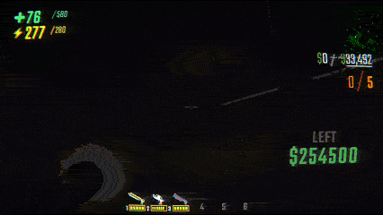 Keeping the gun through a fall