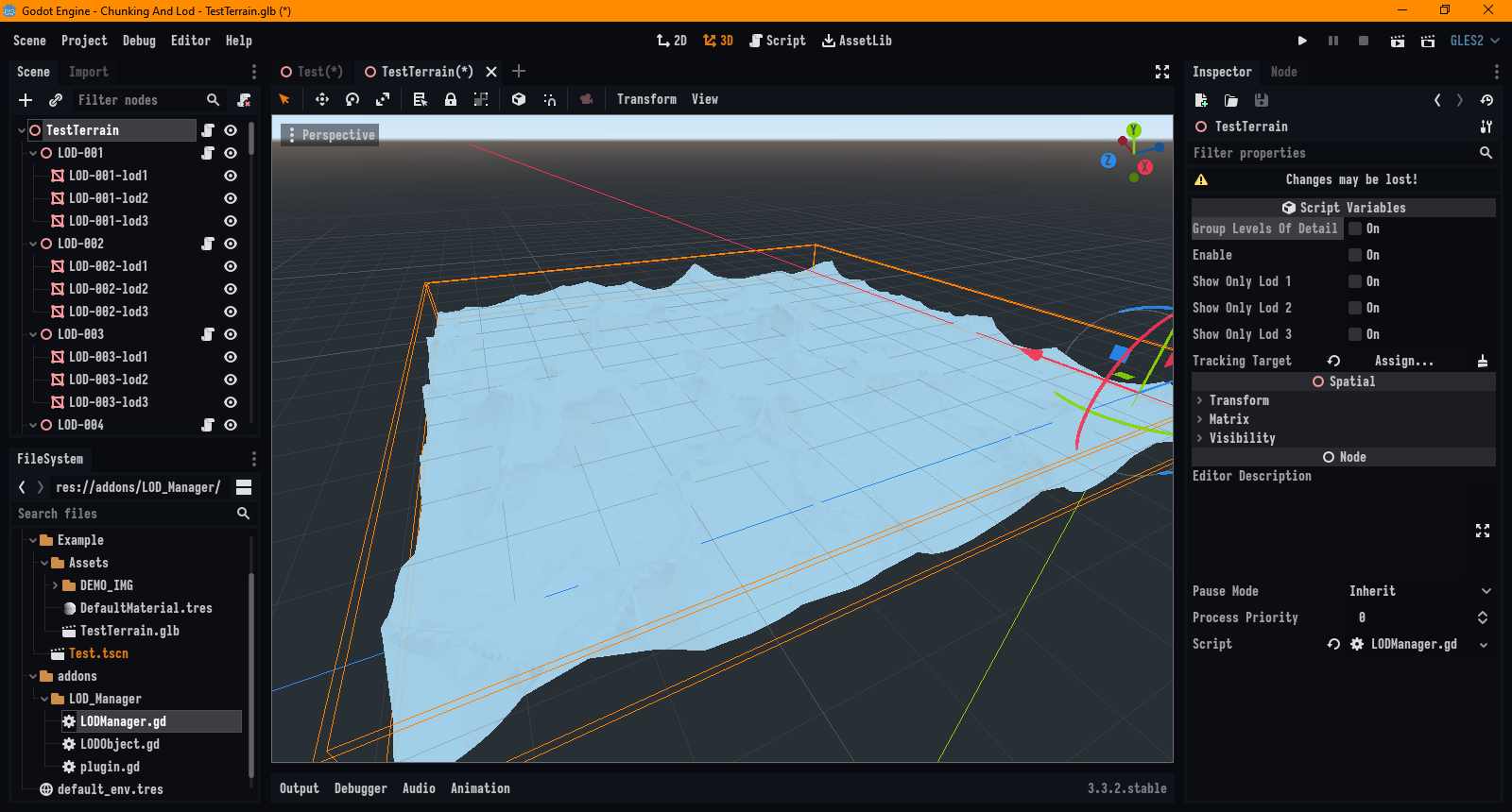 Improvements to the LOD system . . · Issue #3653 ·  godotengine/godot-proposals · GitHub