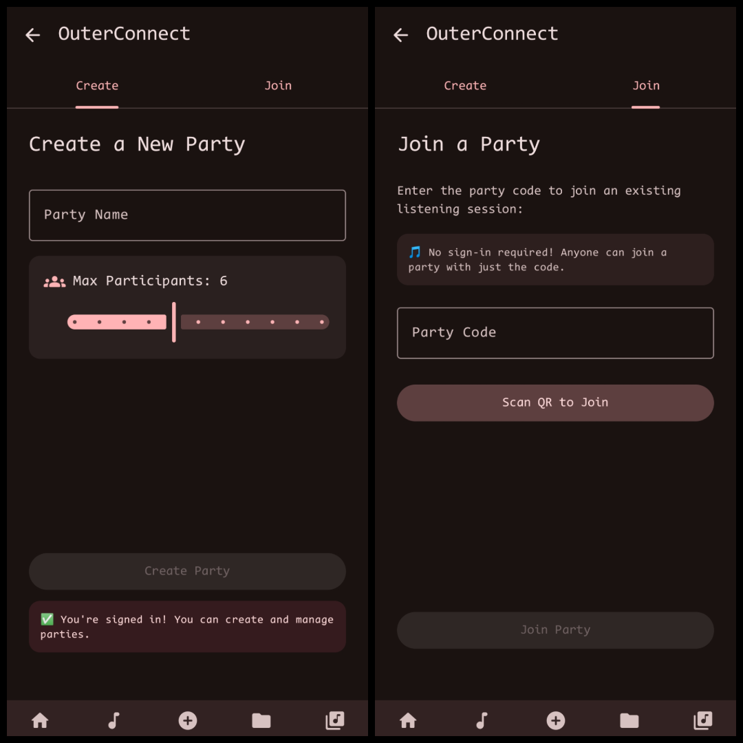 Party Code Developer feat: Added OuterConnect party play and Gemini AI curation by RA-L-PH ...