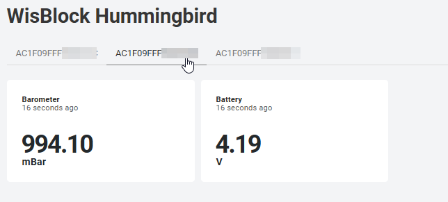 Barometer Sensor