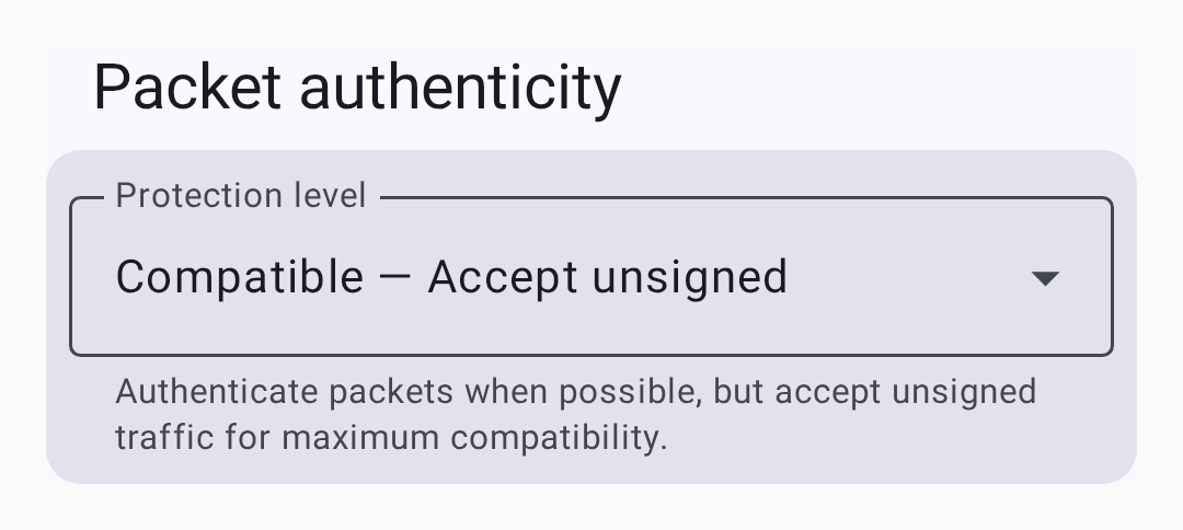 Compatible default - light