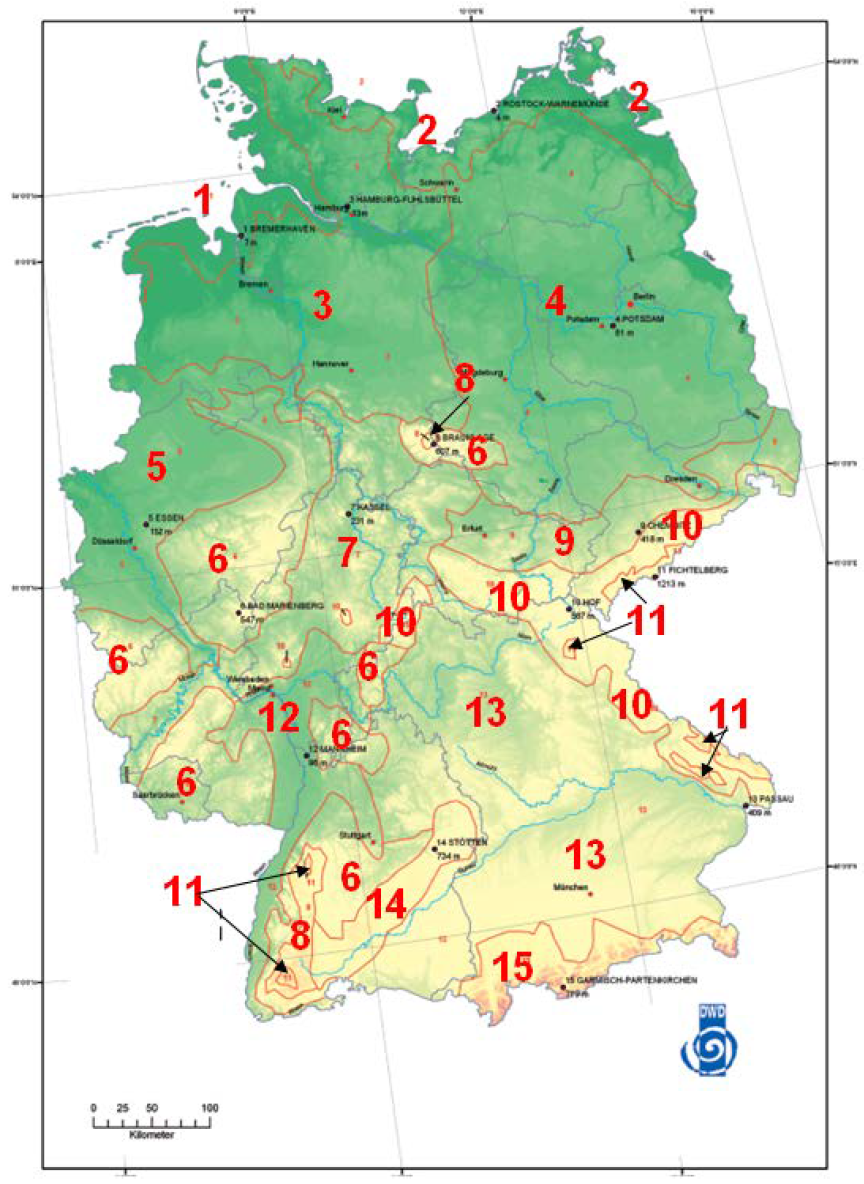 regions & stations