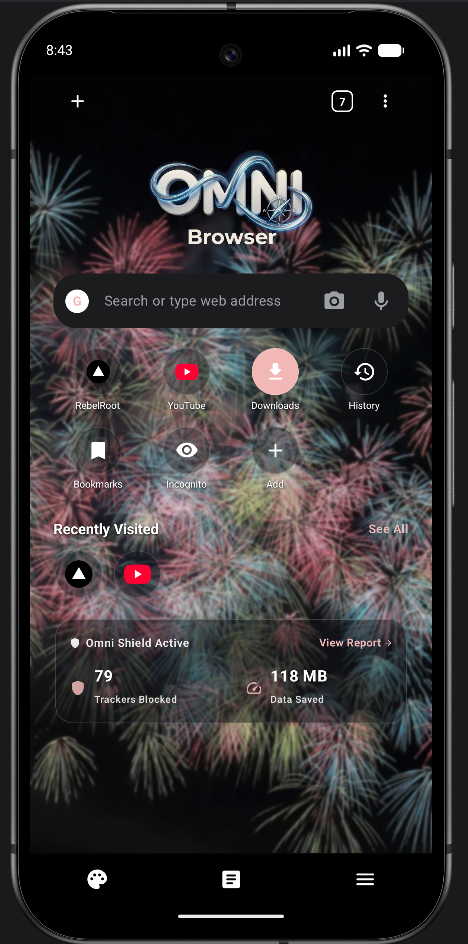 Home Screen