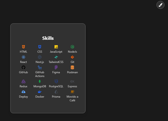 Skills Escuro
