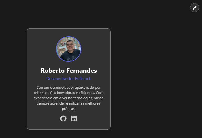 Tema Escuro